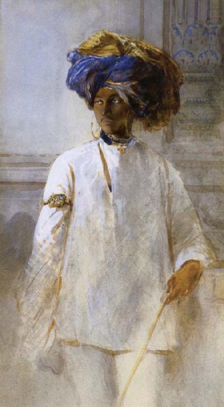 Indian prince, unknow artist